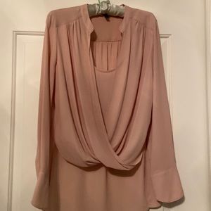 BCBG Scoop Neck Blouse